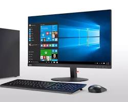 Imagem de Lenovo desktop computer