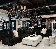 Luxury Mansion Living Room Black Living Room Home Decor Interior Design