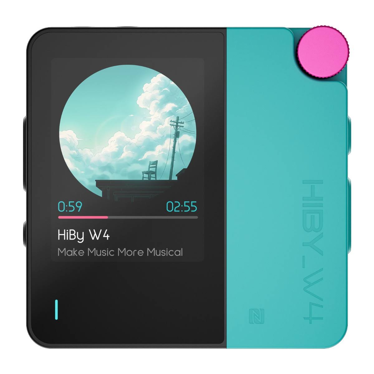 HiBy W4 Portable HiFi Bluetooth Headphone Amplifier
