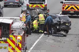 Five israeli nationals were among the dead, israel's foreign ministry says. Serious Accident On Nj Turnpike Prior To Exit 8 Injures Two Midjersey News