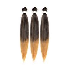Pre stretched ombre braiding hair 30 inches. Pre Stretched Ez Braid Professional Braiding Hair Extension Ombre Yaki Riverwood Fashion Hair