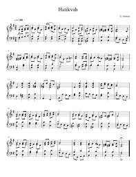 Share, download and print free sheet music for piano, guitar, flute and more with the world's largest community of sheet music creators, composers, performers, music teachers hatikvah is the israeli national anthem,it's a piece that's so beautiful that i arranged it for flute,oboe,clarinet,bass read more. Piano Sheet Music Christmas Hatikvah Piano Sheet Music Pdf Free