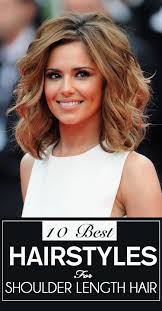 30 Beautiful Hairstyles For Shoulder Length Hair Hair Lengths Long Hair Styles Shoulder Length Hair
