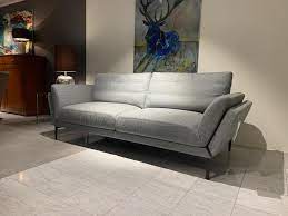 Selger ikea sofa friheten brukt bare i ett år. Sofa Eternity Bw 169 3000 Stoff Mara Grau Blau Fuss Bronze Matt Mit Sitzdrehfunktion 2 Sitzer Sofas Sofas Mobelfirst