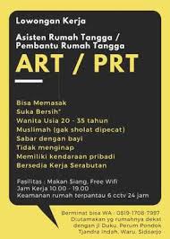 Temukan lowongan kerja perbankan tegal yang anda cari di bawah ini. Lowongan Kerja Prt Pulang Pergi Wild Country Fine Arts