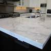 Vanity, countertop and 17 3/4 sink, white/bamboo. 1