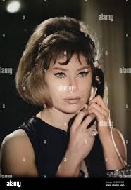 Kai Fischer, deutsche Schauspielerin und Autorin, Deutschland ca. 1962.  German actress and author Kai Fischer, Germany ca. 1962 Stock Photo