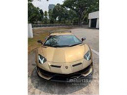 Jual Mobil Lamborghini Aventador 2019 Lp770 4 Svj 6 5 Di Dki Jakarta Automatic Coupe Emas Rp 22 000 000 000 6878343 Mobil123 Com