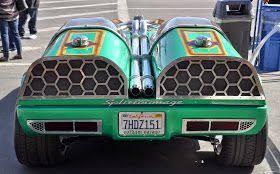 Just A Car Guy Gotham Garage Has Been Working On 60 S Roth Style Crazy Customs Here S An Odd Creation Split Image Super Cars Custom Cars Car Guys