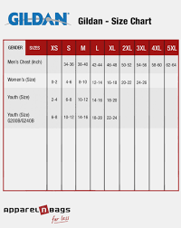 Gildan Ultra Cotton T Shirt Size Chart Coolmine Community