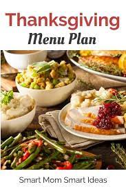 Thanksgiving Menu Thanksgiving Dinner Menu Thanksgiving Menu Easy Thanksgiving Dinner