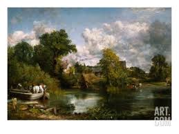 John Constable Flatford Mill Scene On A Navigable River The White Horse Giclee Print By John Constable At Art Com White Horse Painting John Constable Paintings British Art