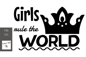 Maybe you would like to learn more about one of these? Girls Rule The World Grafik Von Fleur De Tango Creative Fabrica