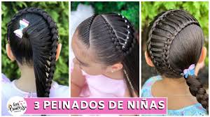 Check spelling or type a new query. 3 Peinados Faciles Y Bonitos Con Trenzas Para Ninas Peinados Para Cabello Largo Y Corto Youtube