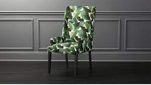 Reynolds Banana Leaf Print Chair Printed Chair Banana Leaf Front Room