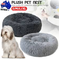 Buy dog beds online from pet circle with our best price guarantee and the convenience of fast,free shipping direct to your door. Large Pet Bed Luxury Shag Warm Fluffy Dog Bed Nest Cat Mattress Fur Donut Pad Au Ebay