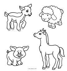 The spruce / evan polenghi these turkey coloring pages will get all the kids excited. Coloring Pages Of Farm Animals For Toddlers