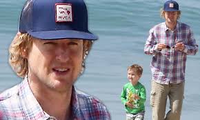 Owen Wilson treats his son Robert to beach day in Malibu