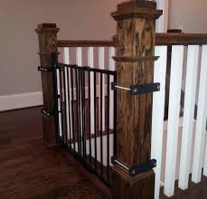 2 installation posts, 6 brackets for round and square banisters, 4 security straps and. Baby Gates Babyproofing Help I Atlanta S Pro Babyproofer