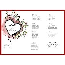 Tips On Creating A Wedding Seating Chart Free Sample