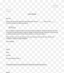 A letter of intent is a formal letter submitted to express a candidate's interest in applying for a job. Letter Of Intent Png Images Pngwing