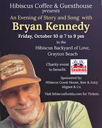 Our local Renaissance Man, Bryan Kennedy is donating his talents to help  one of our favorite local charities, Caring & Sharing, in their mission to  provide real tangible help to the less