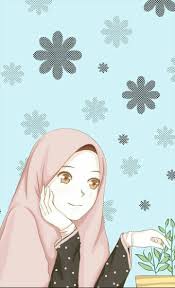 Gambar Kartun Muslimah Islamic Cartoon Anime Muslim Anime Muslimah