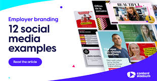 It is all about reaching potential customers on hi shalabh, maggie & gradon brought up excellent examples of companies who are leading in the space. 12 Employer Branding Social Media Examples