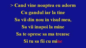 Sa fiu altarul vietii tale, sa fiu iubitul tau dintai. Romanian Karaoke Marcel Pavel Frumoasa Mea