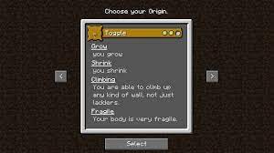 Origins minecraft mod · navigate to your apex server panel; Height Toggle Origin Origins Mod Data Pack Minecraft Data Pack