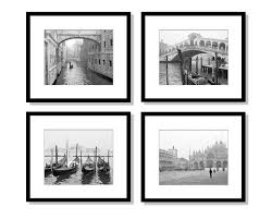 Black And White Photography Prints Venice Wall Art Set Of 4 Prints Black And White Photography Etsy In 2020 Photography Prints Art Gallery Wall Prints Fine Art Photography Print