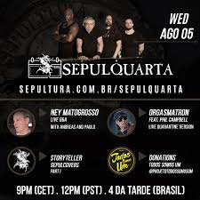 Tempo livre faz folk mpb rock 'n' roll Sepultura Heissen Ney Matogrosso Und Phil Campbell Bei Den Sepulquarta Sessions Willkommen Time For Metal Das Metal Magazin