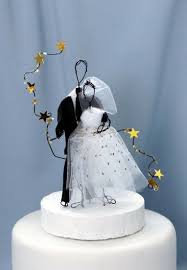 Wire Wedding Cake Topper With Stars And Sparkles Wedding Cake Toppers Wedding Cake Toppers Unique Wire Wedding Cake Topper