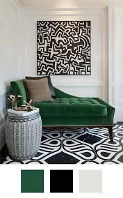 Black And Green Bedroom Decor Awesome Color Palettes To Try If You Love The Color Green Living Room Green Black And White Living Room Home Decor