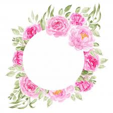 Scopri subito migliaia di annunci di privati e aziende e trova quello che cerchi su subito.it. Pink Peony Flowers Circle Frames For Wedding Invitation Peonie Rosa Cornice Di Fiori Peonie