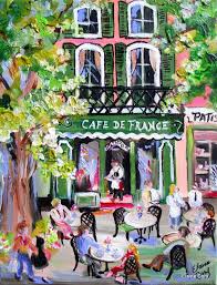 Elaine Cory Love Her Work And Loose Style Whimsical Art Cafe Art Naive Art