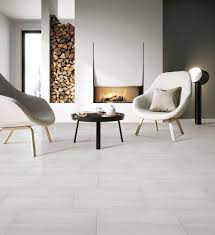 We all know that black goes with everything, making it the perfect accent, especially in modern and white tiles instantly make your room look bigger, especially if you use large format tiles. Impress White Matte Porcelain Tile Floor Decor Tile Floor Living Room White Tile Floor Porcelain Tile Floor Living Room