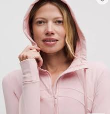 Lululemon women's size 4 Pink Define Hooded Jacket Nulu