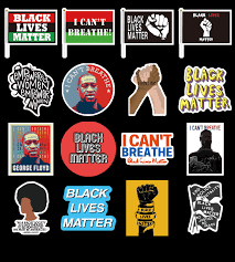 #acab bumper sticker decal black lives matter george floyd minneapolis police. Black Lives Matter Stickers Wholesale Sticker Supplier