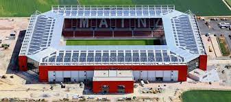 Coface replaces the stadion am bruchweg with a designed said to resemble the traditional english football stands such as the kop and the stretford end. 1 Fsv Mainz 05 Stadium Opel Arena Football Tripper