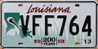 This Is What My License Plate Looks Like License Plate Number Plate Louisiana
