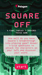 Built by trivia lovers for trivia lovers, this free online trivia game will test your ability to separate fact from fiction. Square Off Final Fantasy 7 Inspired Trivia Game Kelli N Dunlap Psyd