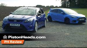 Our calibrations for the mk2 focus rs start at +40ps at the msd 340 and go up to the msd 480. Ford Focus Rs Mk2 Vs Ford Focus Rs Mk3 Ph Review Pistonheads Youtube