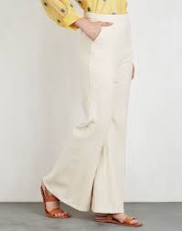 During the '60s and '70s, bell bottoms were all the rage in fashion culture as men and women of all ages walked the streets with the popular look. Bell Bottom Trousers By Kanelle Available At Ogaan Online Shop