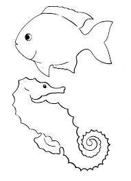 Juhu Bald Fangen Die Sommerferien An Fische Basteln Fisch Vorlage Meerestiere