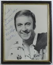 Wally Phillips, Wgn Broadcaster, Autographed Photo
