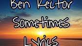 Ben Rector Peace Lyrics Lyric Video Youtube