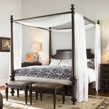 Caledonian victorian inspired luxury antique white cal king poster canopy bedroom set. 50 Awesome Canopy Beds In Modern And Classic Style Bedroom Design