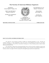 The Society of American Military Engineers