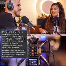 Amazon.com: Zoom H8 8-Input / 12-Track Portable Handy Recorder For Podcasting, Music, Field Recording + Zoom ZDM-1 Podcast Mic + Headphones + Windscreen + Tabletop Stand + 64GB Extreme PRO Card - Ultimate Bundle : Musical Instruments